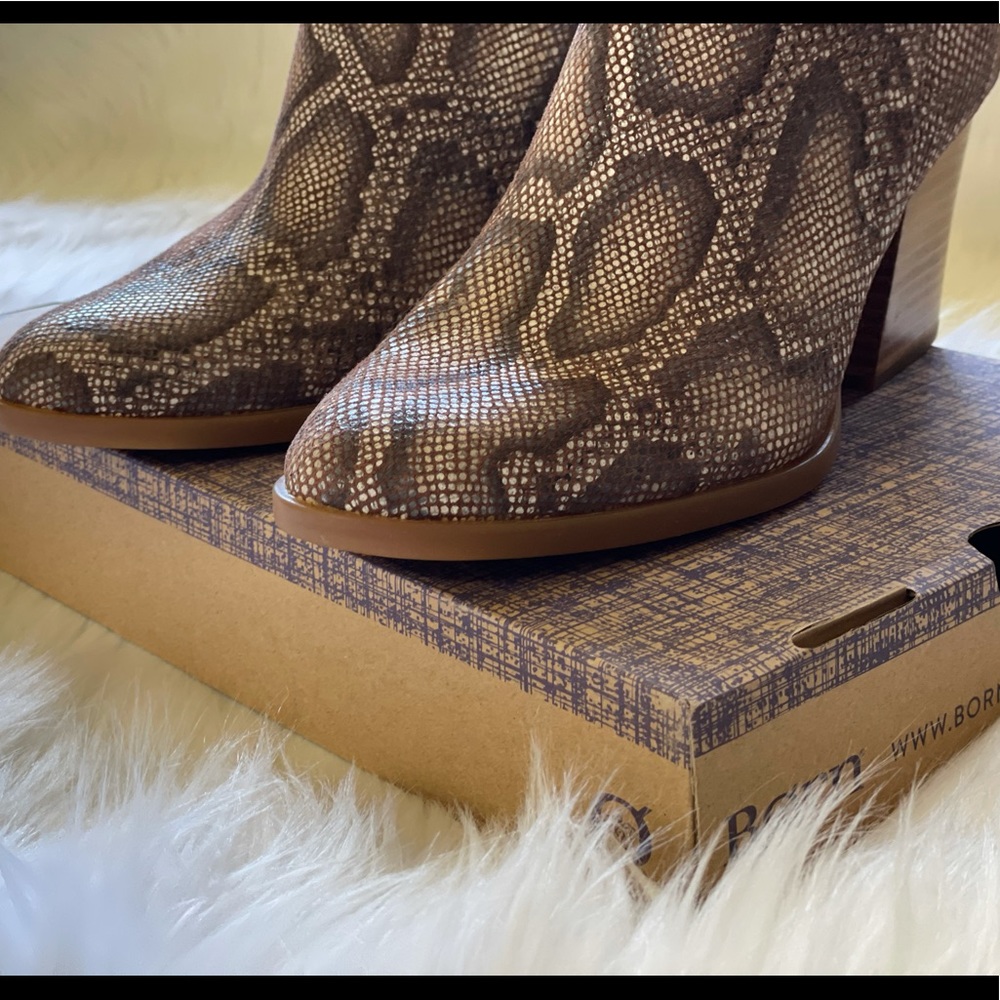 NEW BORN Eustis Snakeskin Mule - Picture 7 of 16